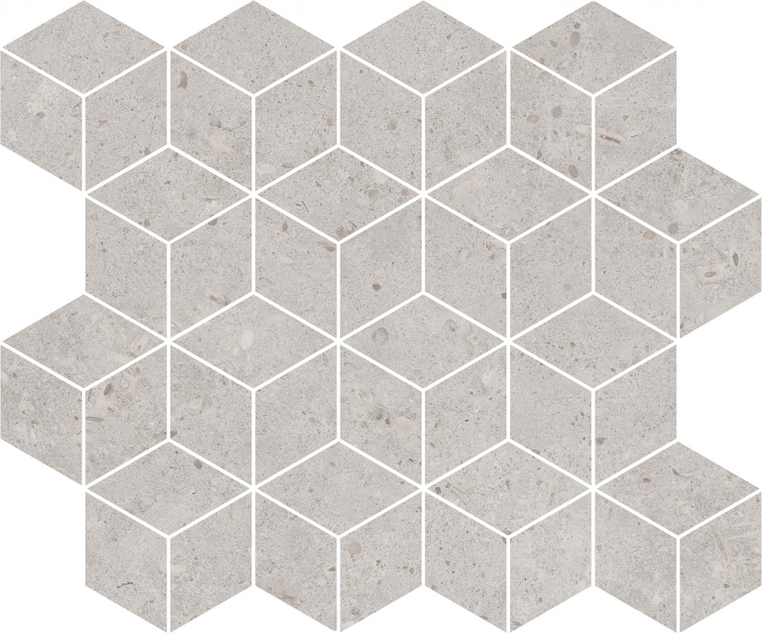 Плитка Kerama Marazzi 45x38 декор Риккарди мозаичный серый светлый T017-14053 глазурованная матовая Плитка Kerama Marazzi 45x38 декор Риккарди мозаичный серый светлый T017-14053 глазурованная матовая