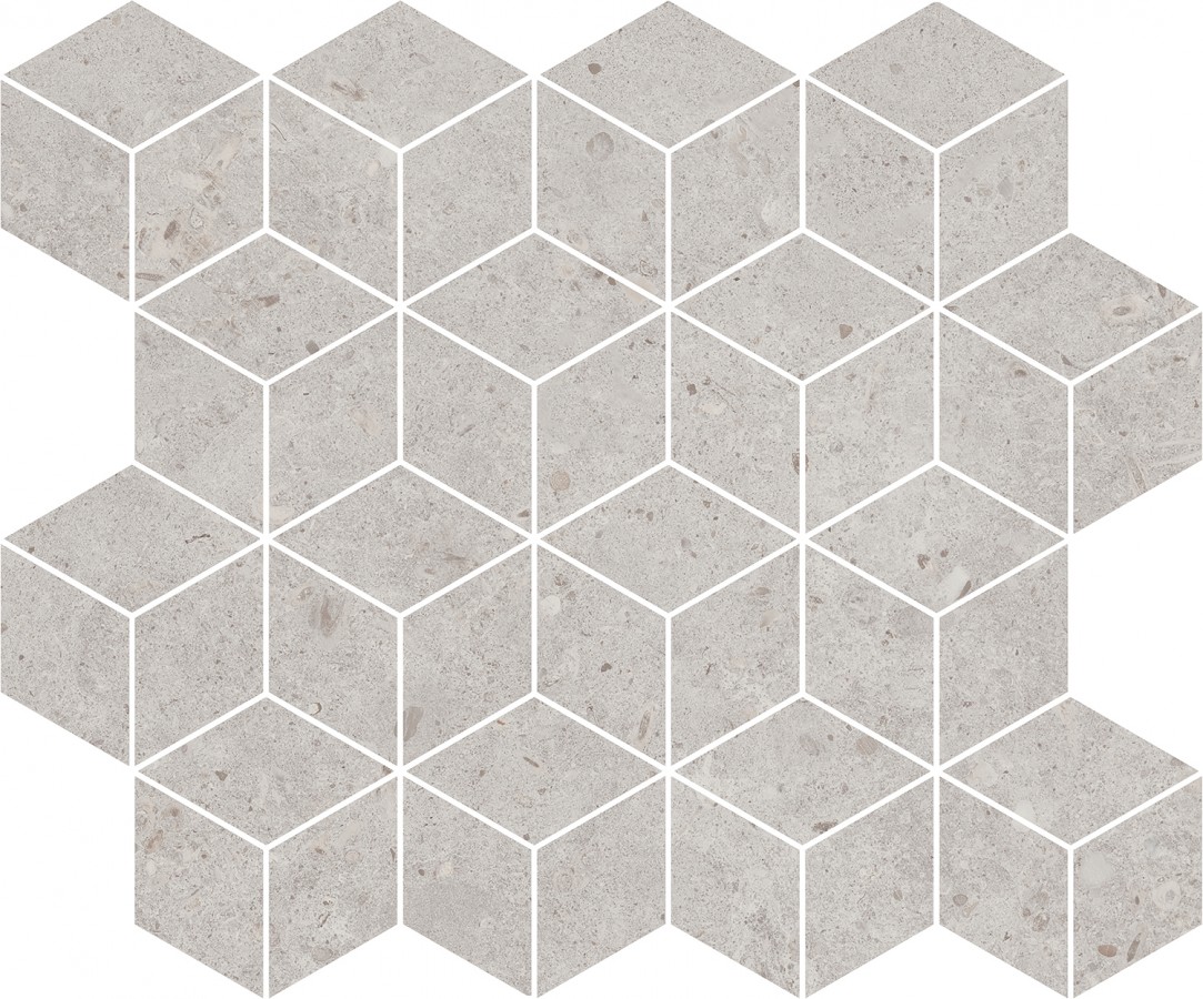 Плитка Kerama Marazzi 45x38 декор Риккарди мозаичный серый светлый T017-14053 глазурованная матовая Плитка Kerama Marazzi 45x38 декор Риккарди мозаичный серый светлый T017-14053 глазурованная матовая