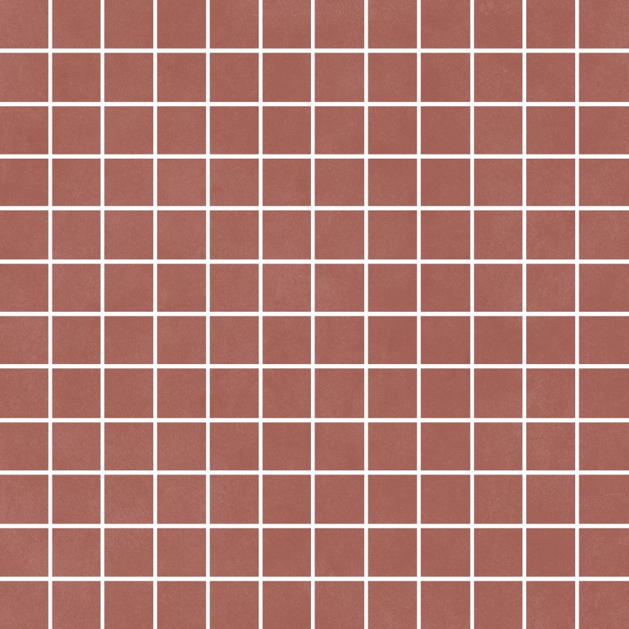Плитка Kerama Marazzi 30x30 мозаика Таделакт красный KM3030M0181N глазурованная матовая Плитка Kerama Marazzi 30x30 мозаика Таделакт красный KM3030M0181N глазурованная матовая