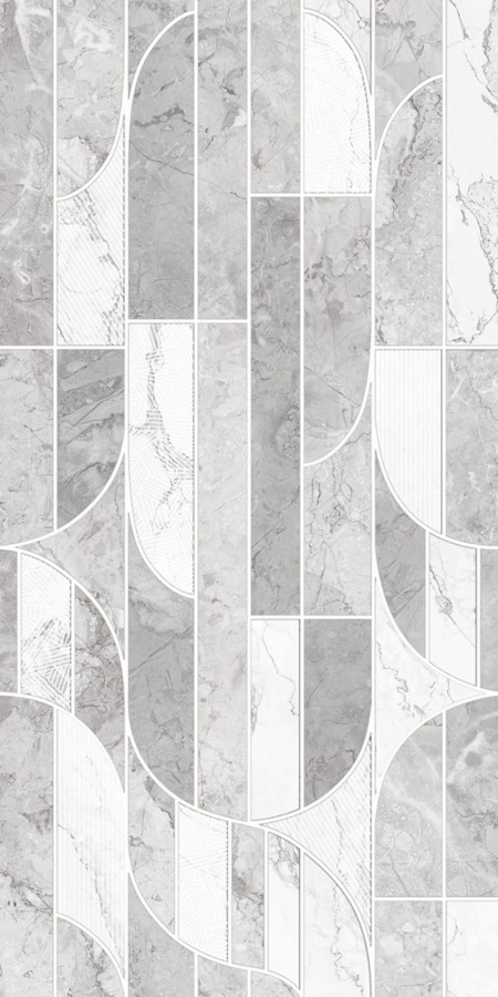 Плитка 63x32 Saint Laurent настенная DECOR PATTERN матовая серый Азори Плитка 63x32 Saint Laurent настенная DECOR PATTERN матовая серый Азори