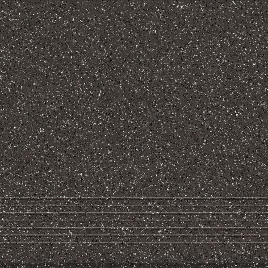 Плитка 30x30 Каир ступень Milton темно-серый ML4A403 матовая черный соль-перец Керамин Плитка 30x30 Каир ступень Milton темно-серый ML4A403 матовая черный соль-перец Керамин