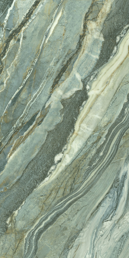 Керамогранит Global Tile 120x60 GT1206020217LGR Shanti лаппатированная soft sugar + цифровая граниль зеленый Керамогранит Global Tile 120x60 GT1206020217LGR Shanti лаппатированная soft sugar + цифровая граниль зеленый