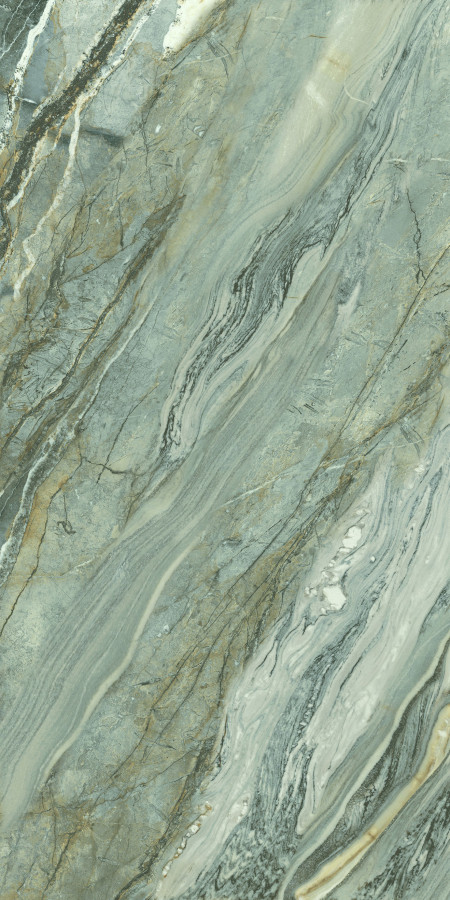 Керамогранит Global Tile 120x60 GT1206020217LGR Shanti лаппатированная soft sugar + цифровая граниль зеленый Керамогранит Global Tile 120x60 GT1206020217LGR Shanti лаппатированная soft sugar + цифровая граниль зеленый