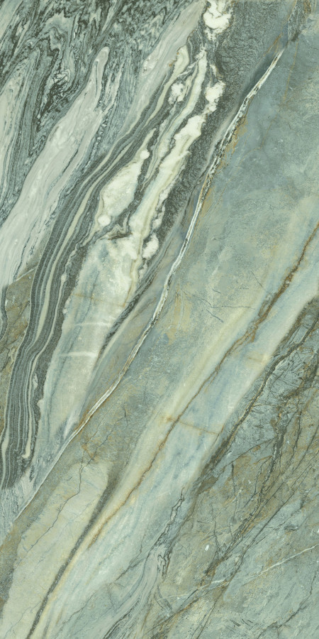 Керамогранит Global Tile 120x60 GT1206020217LGR Shanti лаппатированная soft sugar + цифровая граниль зеленый Керамогранит Global Tile 120x60 GT1206020217LGR Shanti лаппатированная soft sugar + цифровая граниль зеленый