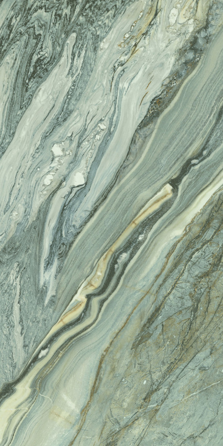 Керамогранит Global Tile 120x60 GT1206020217LGR Shanti лаппатированная soft sugar + цифровая граниль зеленый Керамогранит Global Tile 120x60 GT1206020217LGR Shanti лаппатированная soft sugar + цифровая граниль зеленый