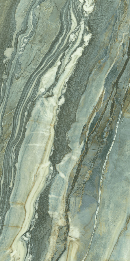 Керамогранит Global Tile 120x60 GT1206020217LGR Shanti лаппатированная soft sugar + цифровая граниль зеленый Керамогранит Global Tile 120x60 GT1206020217LGR Shanti лаппатированная soft sugar + цифровая граниль зеленый