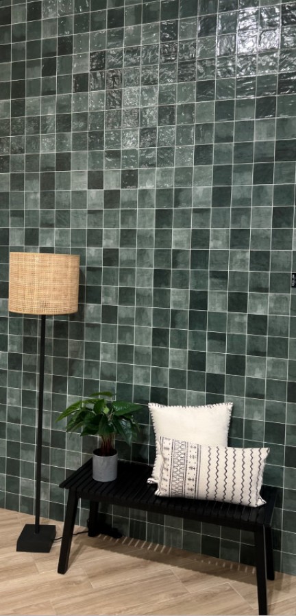 Плитка настенная 60x32 9мм Пул зеленая 1.52 глянцевая зелёный Ecoceramic Плитка настенная 60x32 9мм Пул зеленая 1.52 глянцевая зелёный Ecoceramic