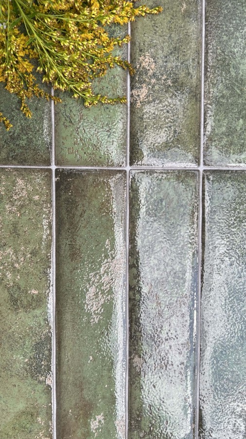 Плитка настенная 60x30 9мм Дрим зеленый глянцевая зелёный El Molino Плитка настенная 60x30 9мм Дрим зеленый глянцевая зелёный El Molino