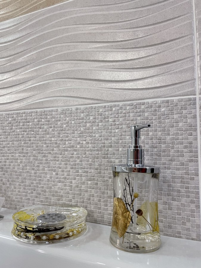 Плитка настенная 75x25 10мм Гоби белая 1.5 матовая белый Emigres Плитка настенная 75x25 10мм Гоби белая 1.5 матовая белый Emigres