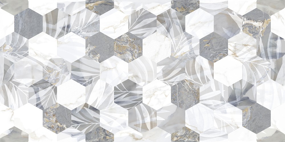 Плитка настенная 119x59 10мм Декор Грисо полированный полированная многоцветный Emigres Плитка настенная 119x59 10мм Декор Грисо полированный полированная многоцветный Emigres