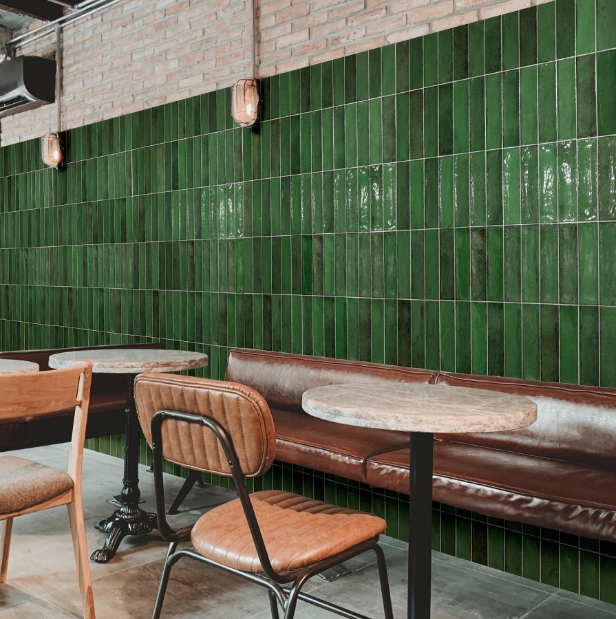 Плитка настенная 30x8 8мм Мартиника Green глянцевая зелёный Monopole Плитка настенная 30x8 8мм Мартиника Green глянцевая зелёный Monopole