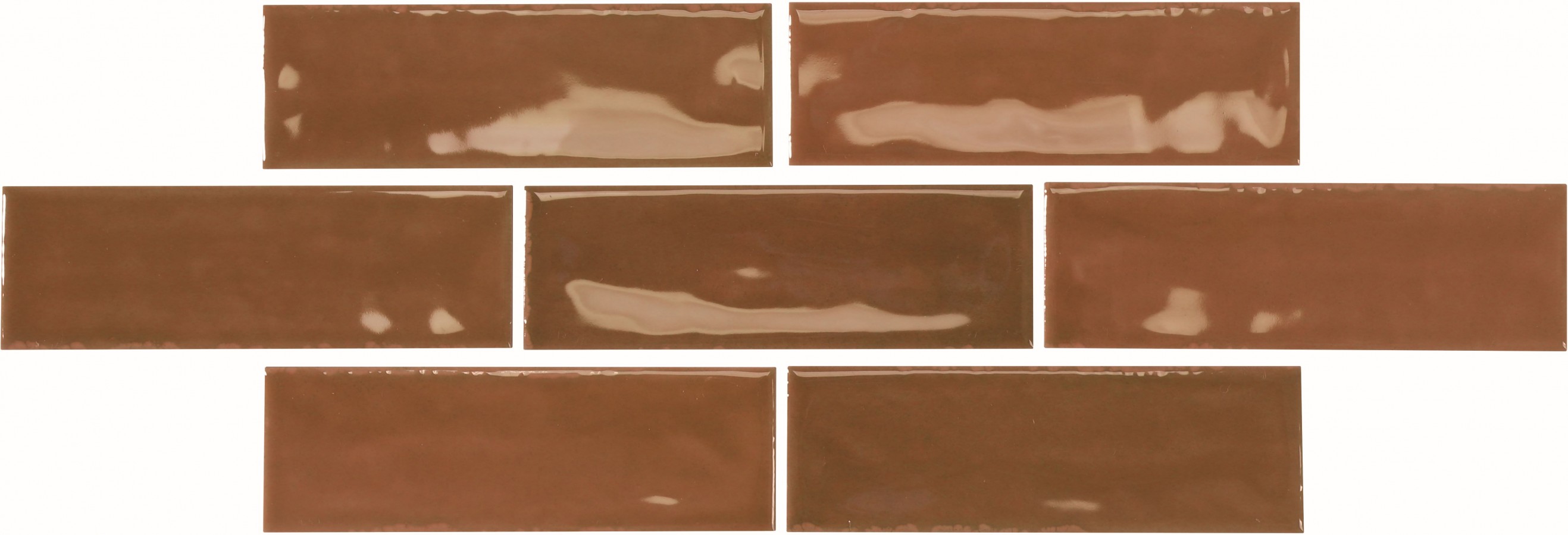 Плитка для ванны 15x5 7мм Артисан терракотовый глянцевая Monopole Плитка для ванны 15x5 7мм Артисан терракотовый глянцевая Monopole