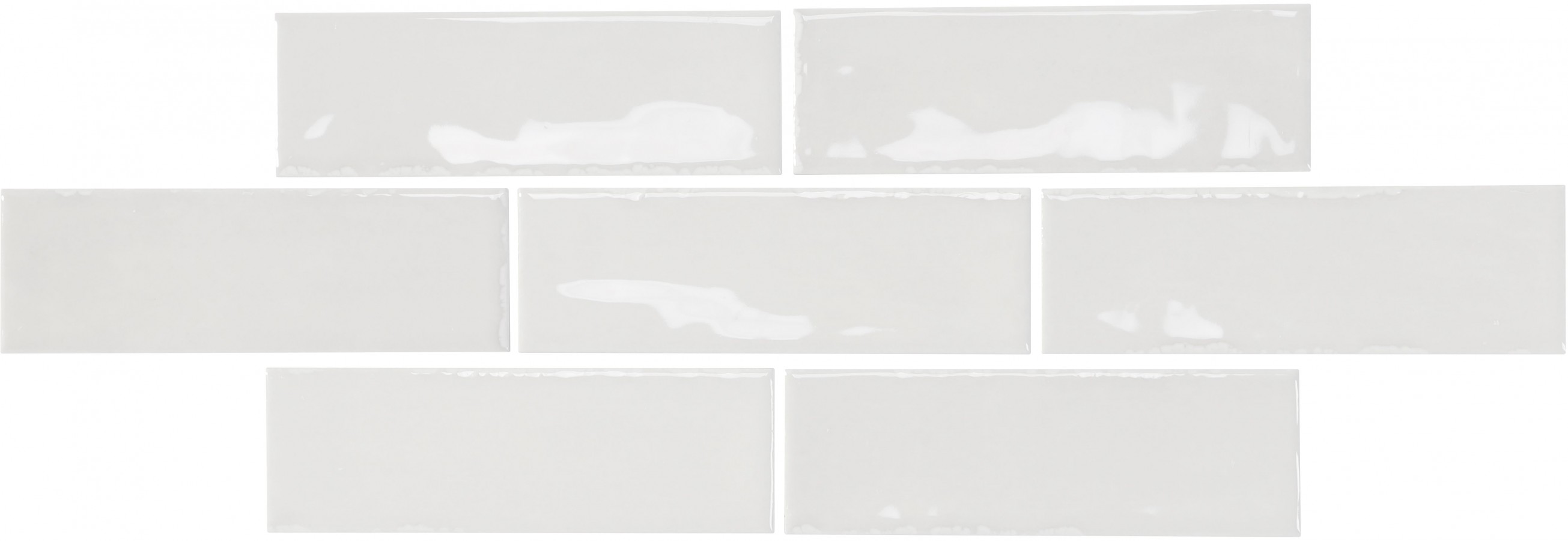 Плитка для ванны 15x5 7мм Артисан молочный глянцевая Monopole Плитка для ванны 15x5 7мм Артисан молочный глянцевая Monopole