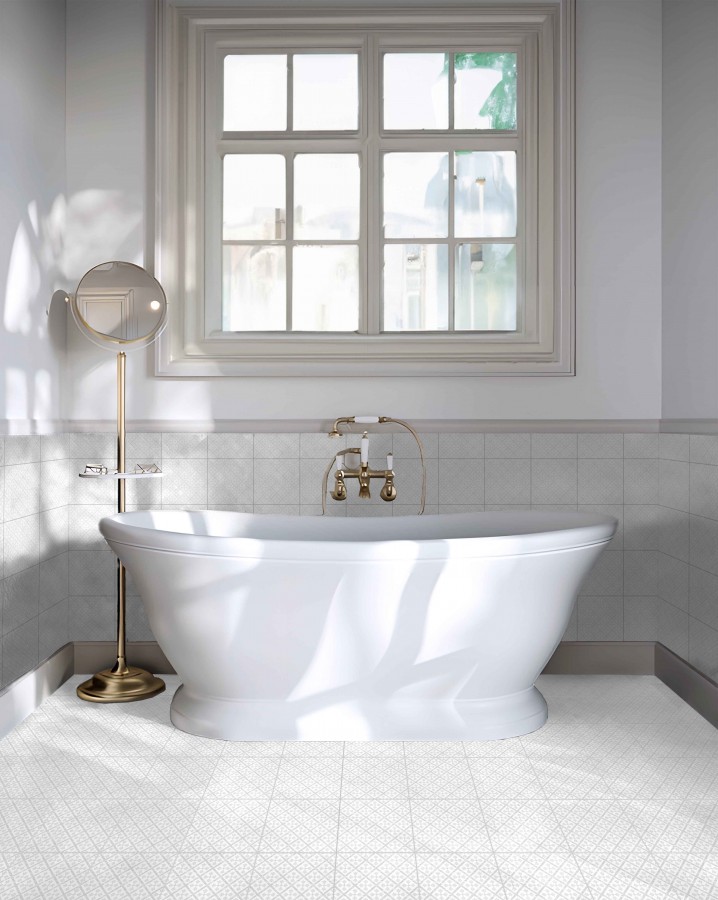 Плитка напольная,настенная 19x19 8мм Гваделупа белый 0.805 сатинированная белый Monopole Плитка напольная,настенная 19x19 8мм Гваделупа белый 0.805 сатинированная белый Monopole