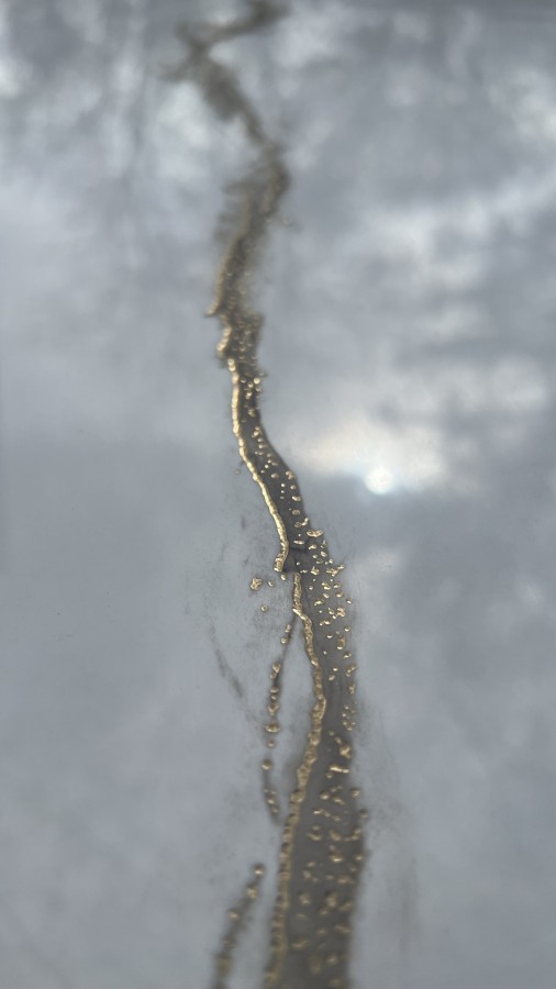 Плитка настенная 120x60 9мм Атенс полированный золотой карвинг полированная белый Realistik Плитка настенная 120x60 9мм Атенс полированный золотой карвинг полированная белый Realistik