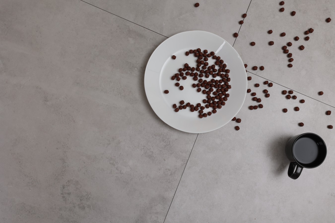 Плитка напольная 60x60 9мм Цемент серый матовый матовая серый Realistik Плитка напольная 60x60 9мм Цемент серый матовый матовая серый Realistik