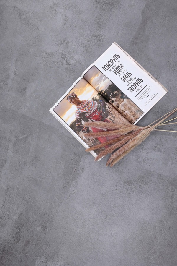 Плитка напольная 60x60 9мм Цемент темно-серый матовая серый Realistik Плитка напольная 60x60 9мм Цемент темно-серый матовая серый Realistik