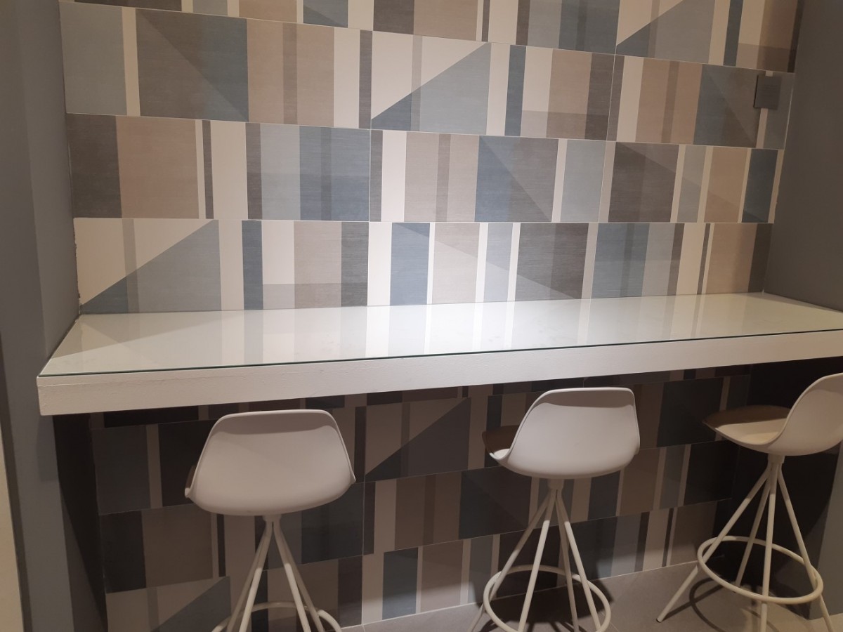 Плитка настенная 75x25 9мм Арт Декор матовая белый Undefasa Плитка настенная 75x25 9мм Арт Декор матовая белый Undefasa