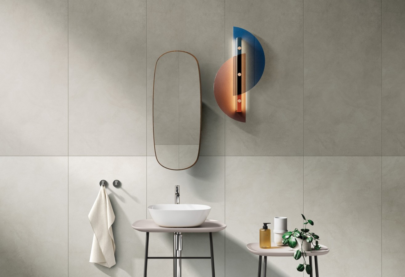 Плитка напольная 120x60 8мм МикроЦемент Кремовый МатR10A матовая Vitra Плитка напольная 120x60 8мм МикроЦемент Кремовый МатR10A матовая Vitra