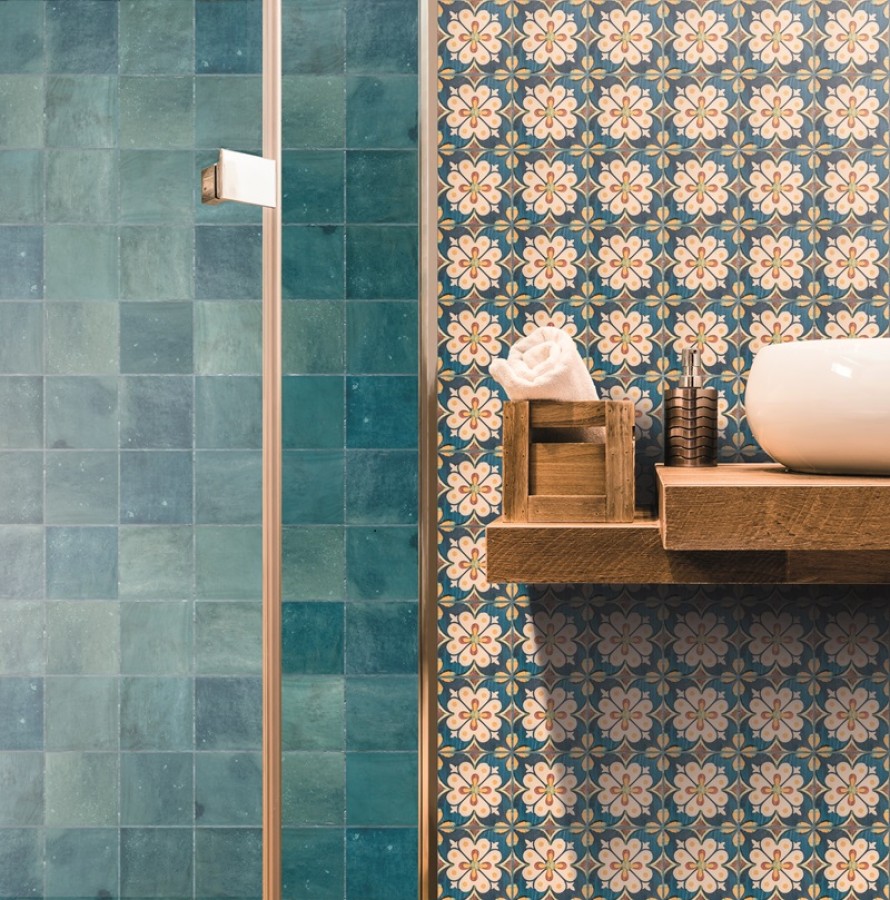Плитка 12x12 8мм Эльвисса 0.5 сатинированная многоцветный Nanda Tiles Плитка 12x12 8мм Эльвисса 0.5 сатинированная многоцветный Nanda Tiles