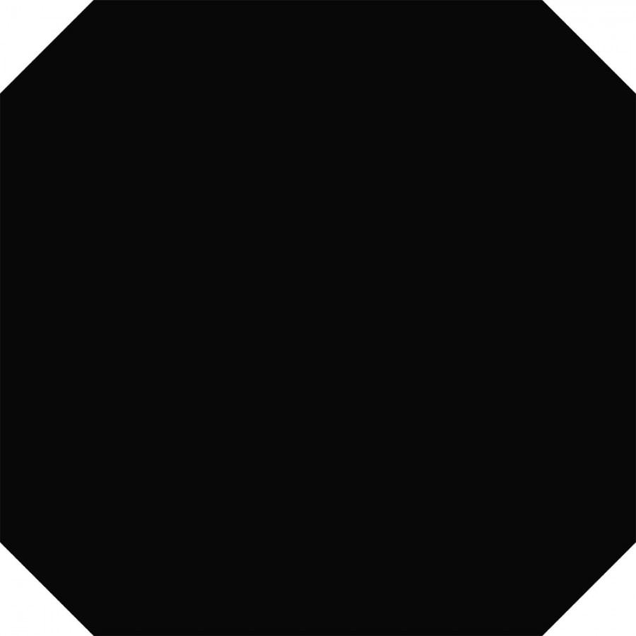 Плитка напольная 25x25 Окто Элемент черный чёрный Keros Плитка напольная 25x25 Окто Элемент черный чёрный Keros