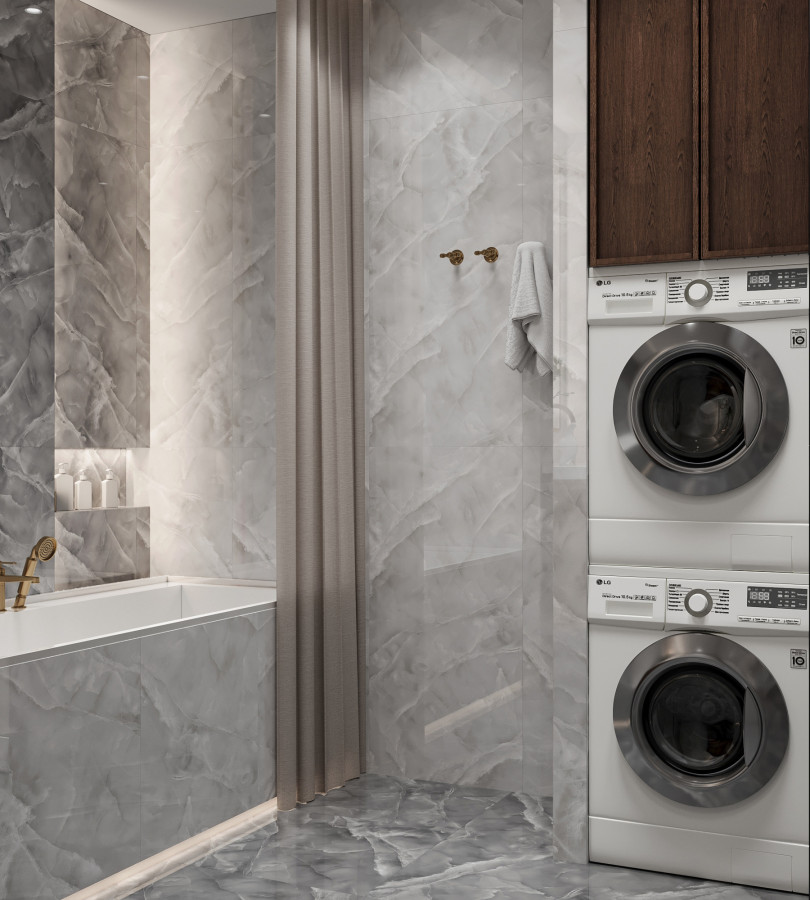 Керамогранит 120x60 8мм полированная FP1022-A Baikal Bianco серый оникс Arcadia Ceramica Керамогранит 120x60 8мм полированная FP1022-A Baikal Bianco серый оникс Arcadia Ceramica