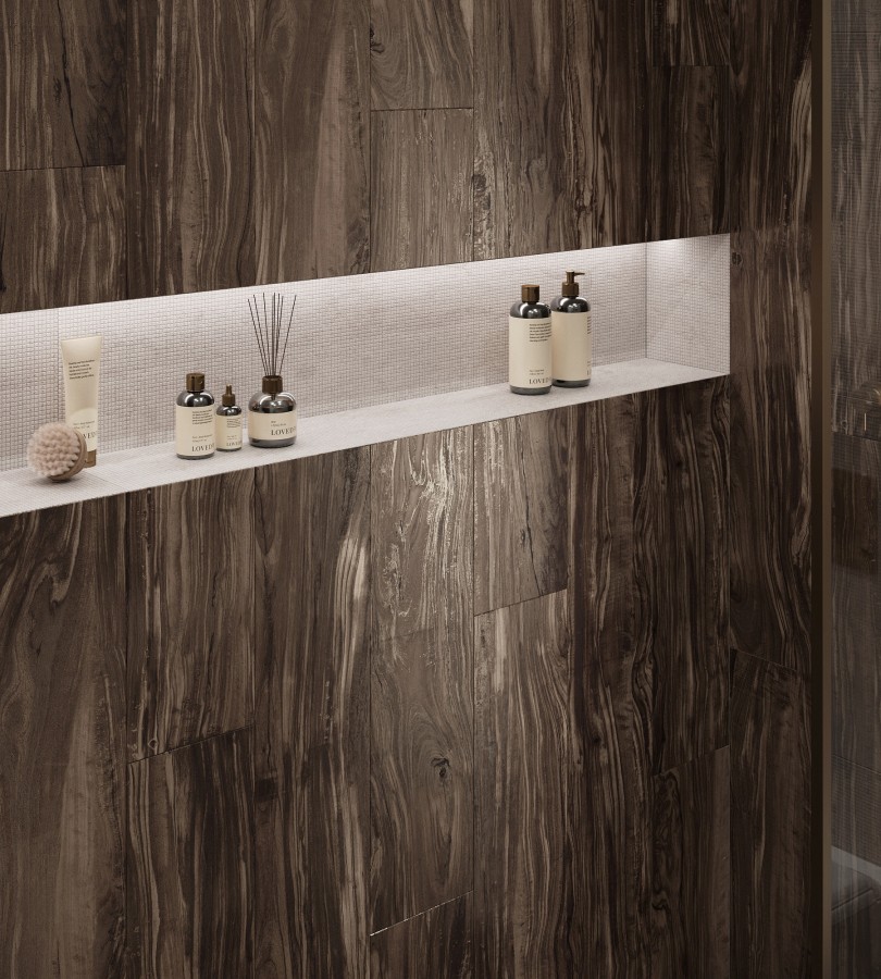 Керамогранит 120x20 8.5мм карвинг CW-CR01-B Pearsian Wood Charcoal дерево Arcadia Ceramica Керамогранит 120x20 8.5мм карвинг CW-CR01-B Pearsian Wood Charcoal дерево Arcadia Ceramica