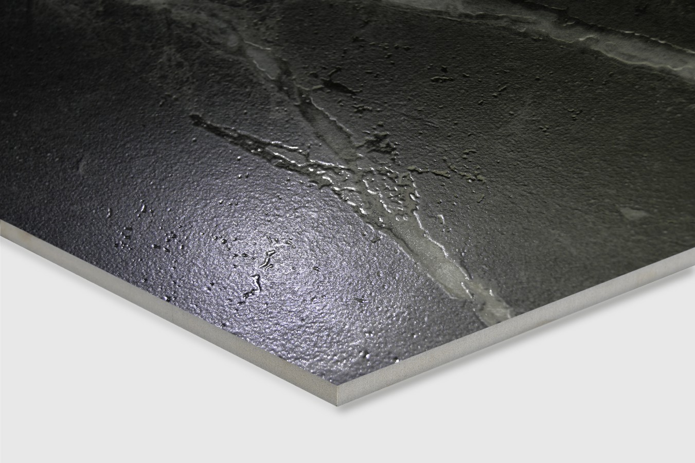 Керамогранит 60x60 8мм карвинг CR6004-A Cassero Nero черный камень Arcadia Ceramica Керамогранит 60x60 8мм карвинг CR6004-A Cassero Nero черный камень Arcadia Ceramica