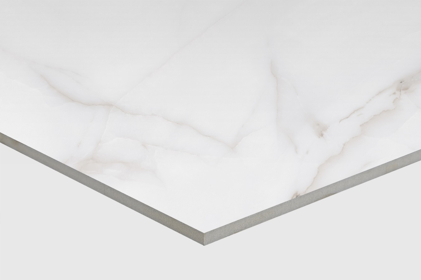 Керамогранит 60x60 8мм матовая RT6004-A Feather Onyx белый оникс Arcadia Ceramica Керамогранит 60x60 8мм матовая RT6004-A Feather Onyx белый оникс Arcadia Ceramica