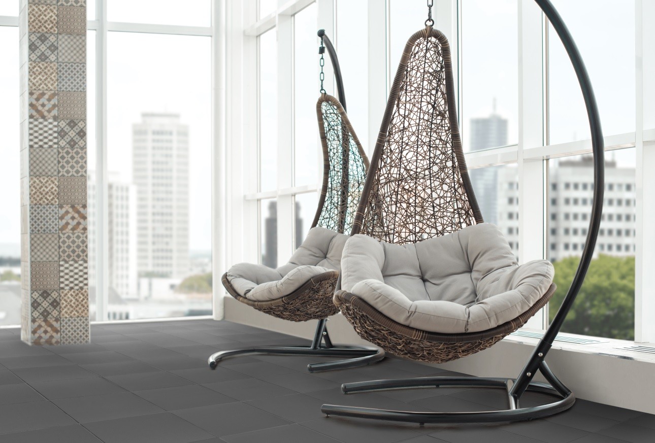 Плитка клинкер 31x31 14мм Биом 1.00 матовая графит Greco Gres Плитка клинкер 31x31 14мм Биом 1.00 матовая графит Greco Gres